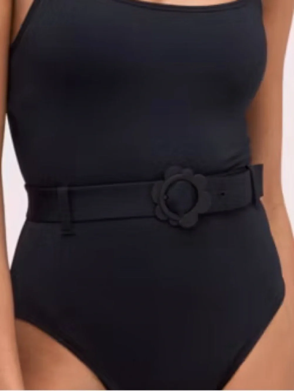 Kate Spade New York Daisy Buckle Classic One-Piece Swimsuit
